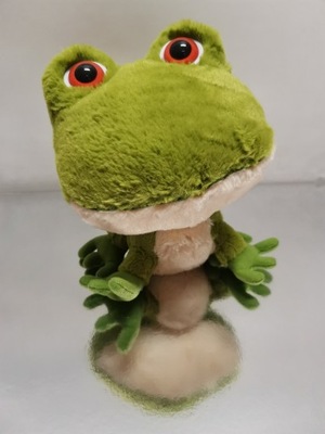 Big Headz zielona żabka świetna maskotka żaba