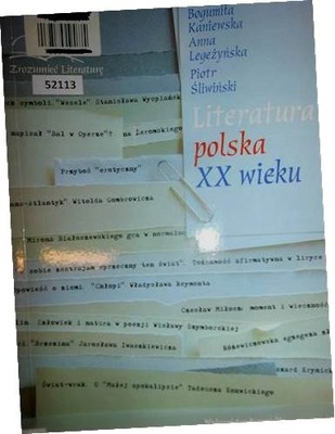 Literatura Polska XX Wieku - Kaniewska