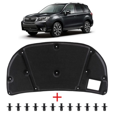 GARSO IZOLIACIJA VARIKLIŲ DANGČIAI 90815SG051 SUBARU FORESTER IV SJ 2012-2018 