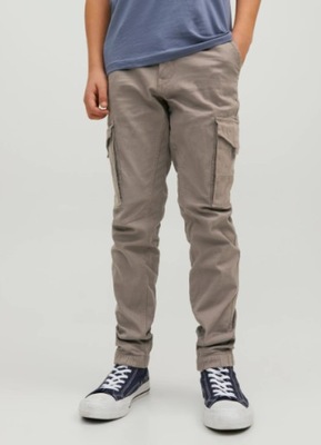 JACK & JONES Spodnie bojówki roz 140 cm