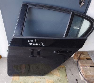 Bmw e87 дверь левый задняя schwarz 2 фото №1