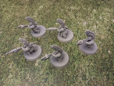 Fyreslayers - 5x AURIC HEARTHGUARD