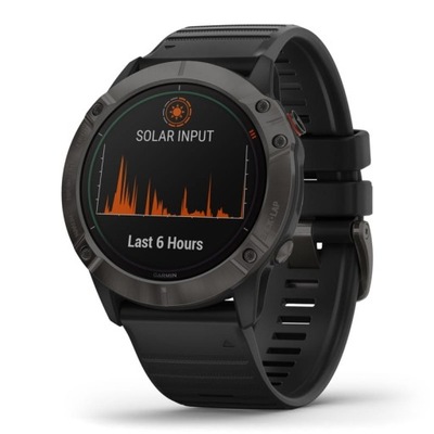 Smartwatch Garmin Fenix 6X Pro Solar czarny