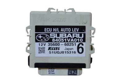 MÓDULO UNIDAD DE CONTROL DE LUZ SUBARU WRX 84051VA010  