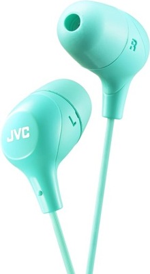 Słuchawki douszne JVC HA-FX38-G-E z mocnym trzymaniem zielone