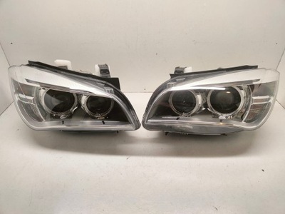 KOMPLEKTAS LEMPŲ PRIEK. BMW X1 E84 LIFT BIXENON 90018091,90018090 