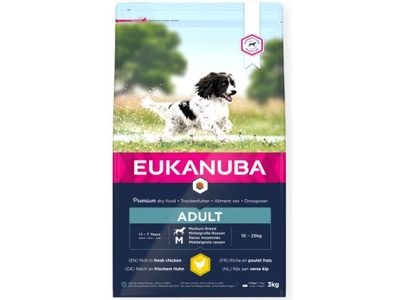 EUKANUBA Activ Adult Medium Breed 3 kg