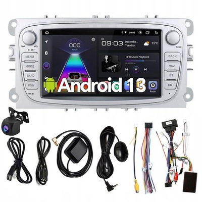 RADIO DE AUTOMÓVIL ANDROID PARA FORD FOCUS MONDEO C-MAX S-MAX GALAXY II KUGA  