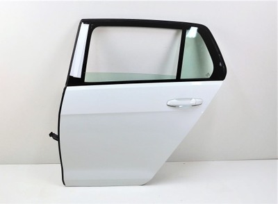Vw golf vii hb дверь задняя левый белый lc9a фото №1