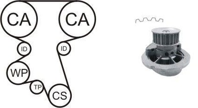 SKIRSTYMO SISTEMA + SIURBLYS ASTRA G/CORSA C/VECT_C 1.6-1,8 16V (94787/162) 