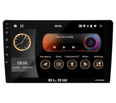RADIO SAMOCHODOWE 2DIN BLOW AVH-9992 USB 4x50W Bluetooth Android CarPlay