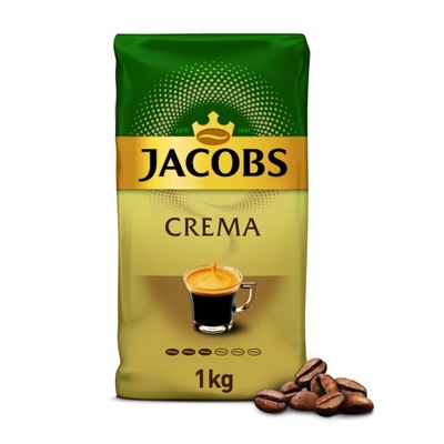 KAWA ZIARNISTA JACOBS CREMA 1 KG