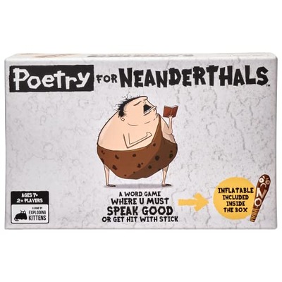 Exploding Kittens Poetry for Neanderthals by Exploding Kittens, Card Games
