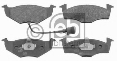 ZAPATAS HAM. PARTE DELANTERA SKODA FABIA 99-08, VW POLO 02-  