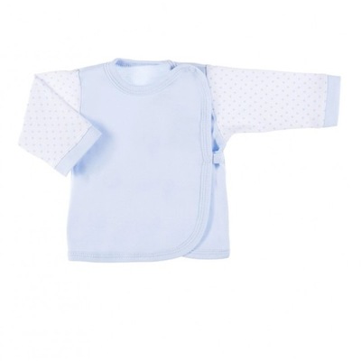 Koszulka niemowlęca NEWBORN niebieska Ewa Klucze56