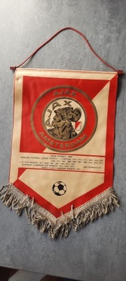 Proporczyk AJAX AMSTERDAM stary propożec