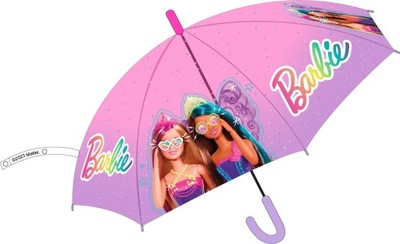 Parasol parasolka BARBIE foliowy