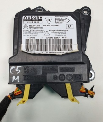 Датчик air bag подушка безопасности citroen c5 iii x7 626181100 фото №1