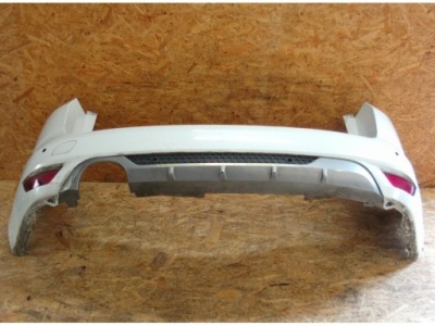 Бампер задній задній teqnc білий перламутр renault megane iv універсал gt-line фото №1