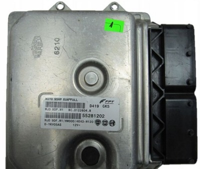 Alfa romeo mito бортовой компьютер блок управления 55281202 mjd9df.m1 фото №1