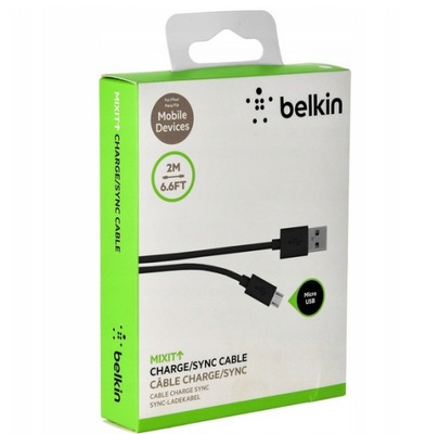 Kabel USB Belkin F2CU012bt2M-BLK