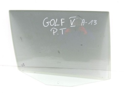 Vw golf vi 09-13 скло двері правий задня kombi 09' фото №1