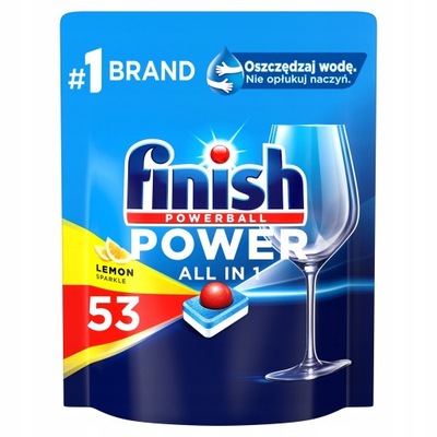 Finish Power All in 1 Lemon tabletki do zmywarki