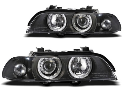 ФОНАРИ BMW E39 95-03R RINGI КСЕНОН D2S/H7 DEPO BLACK