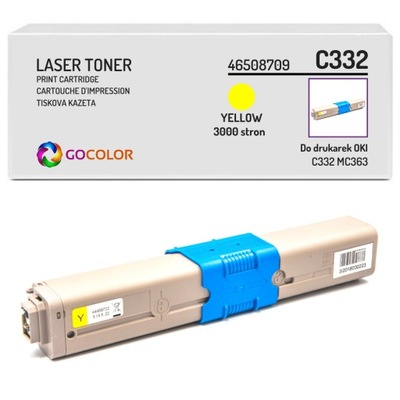 Toner do OKI C332 MC363 dn, dnw, 46508709 Yellow