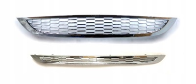 Mini cooper one решітка бампера хромована комплект фото №1