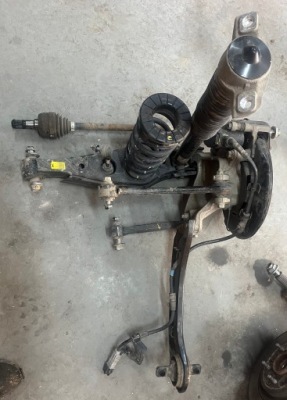 Hyundai santa-fe iv 2.2 crdi 4x4 поворотный кулак приводной вал рычаг задняя левая фото №1