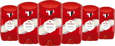 Old Spice Original dezodorant w sztyfcie 6 x 50ml