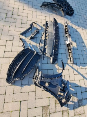 Mercedes gle w167 amg решітка бампера ліва фото №1