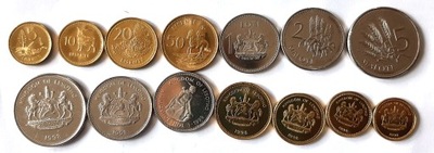 LESOTO Lesotho zestaw 7 monet