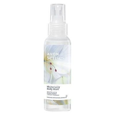 Avon Senses Mgiełka do ciała White Lily 100ml