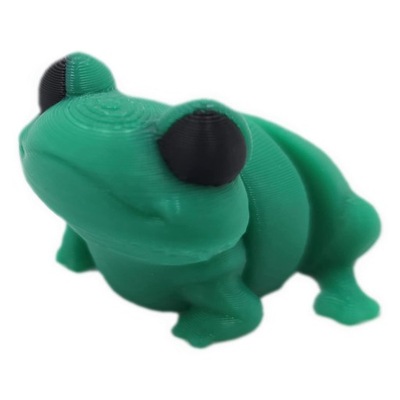 Kumek - ruchoma figurka żabki - Druk 3D