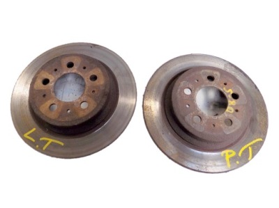 Volvo s80 i 2.4 99r тормозные диски тормозные задняя комплект фото №1