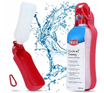 TRIXIE BIDON BUTELKA MISKA DLA PSA POIDŁO 500ml