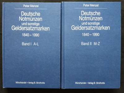 Deutsche Notmunzen monety zastępcze 1840-1990