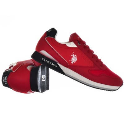 Pánska obuv U.S. Polo Assn. Tenisky Light NOBIL003C-RED001 42