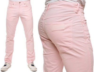 WRANGLER spodnie REGULAR pink GREENSBORO W31 L34