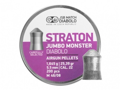 Śrut diabolo JSB Jumbo Monster Straton 5,51 mm 200