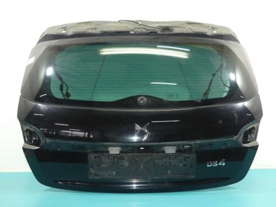 Крышка багажника багажника стекло задняя citroen ds4 чёрный ktv фото №1