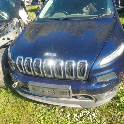 Jeep cherokee kl 13-18r капот перед комплектная фото №1