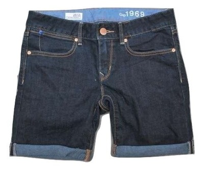 D Modne Spodenki szorty jeans Gap 26/2r S z USA!