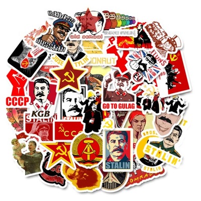 100 sztuk paczka zsrr Stalin zsrr CCCP lider nakle