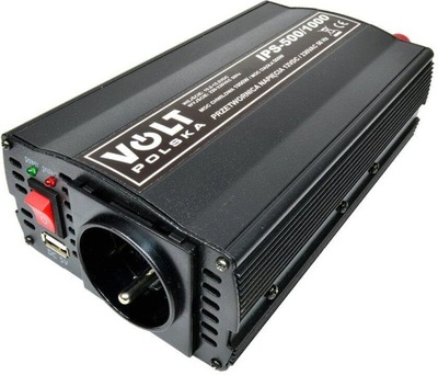 PRZETWORNICA VOLT POLSKA IPS-500/1000 12V/230V 500