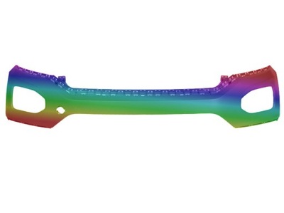 Vw t-roc 2017-2021 бампер перед любой цвет фото №1