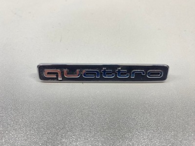 Logo значок емблема надпис quattro audi a6 c7 c8 4k0 фото №1