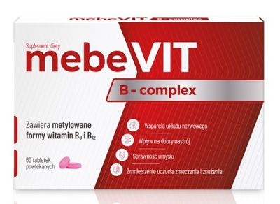 MebeVIT-B complex, tabletki powlekane, 60 szt